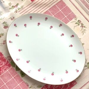 Roses Oval Platter